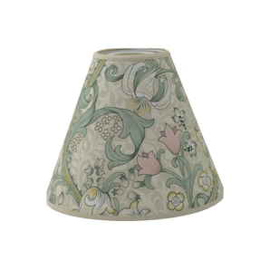 Lamp shade "Golden Lily"