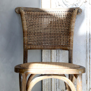 LAST ONE / French Chair w. wicker seat & back